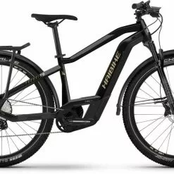 Haibike Trekking 11 Gloss Blk Metal / Tan E-Bike Trekkingrad Herren