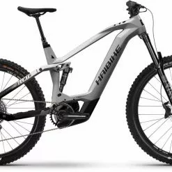 Haibike AllMtn CF 9 Gloss Grey Blk E-Bike Fully Mountainbike