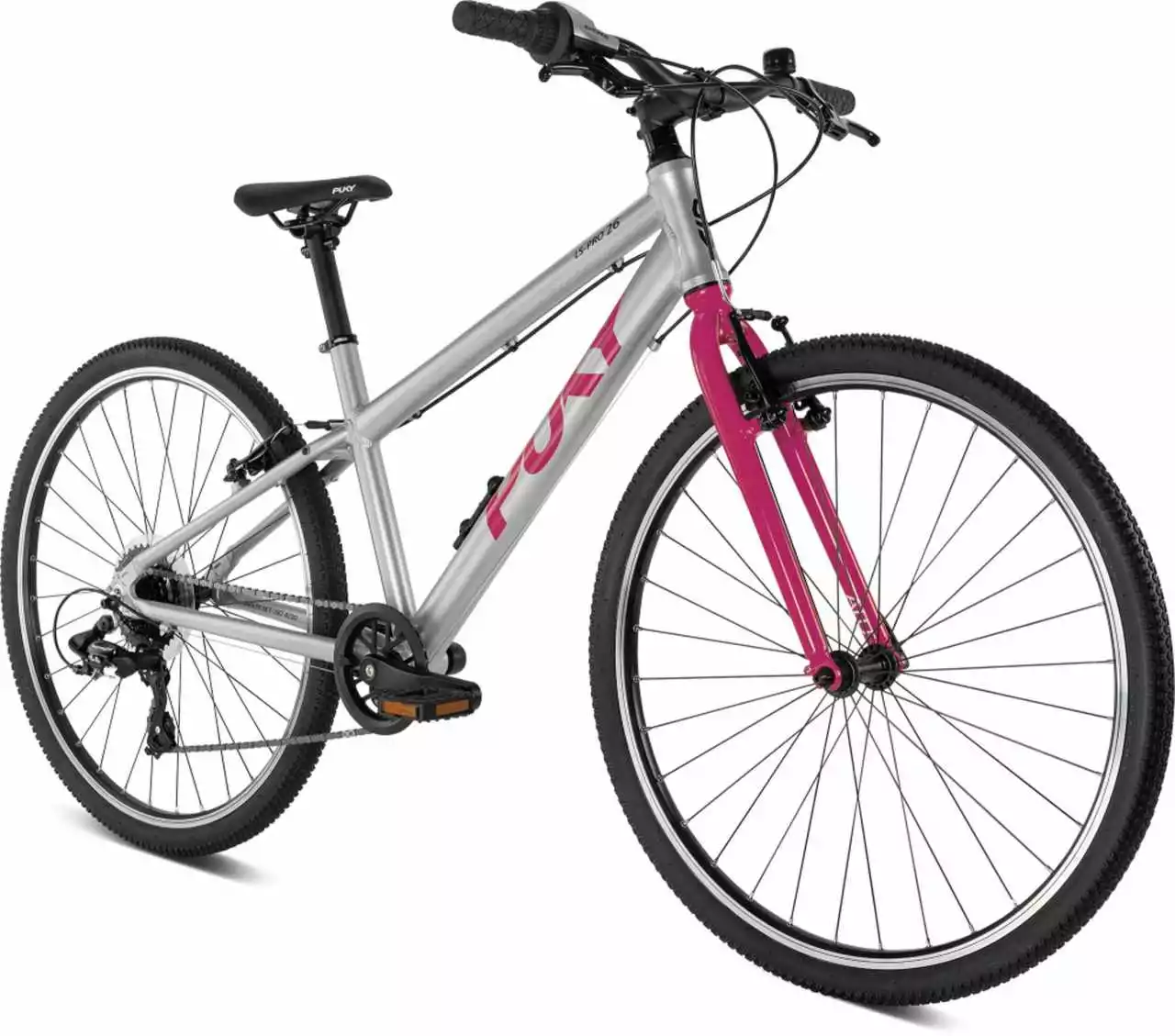 Puky LS-PRO 26-8 Silver/berry Kinderrad – Bild 2