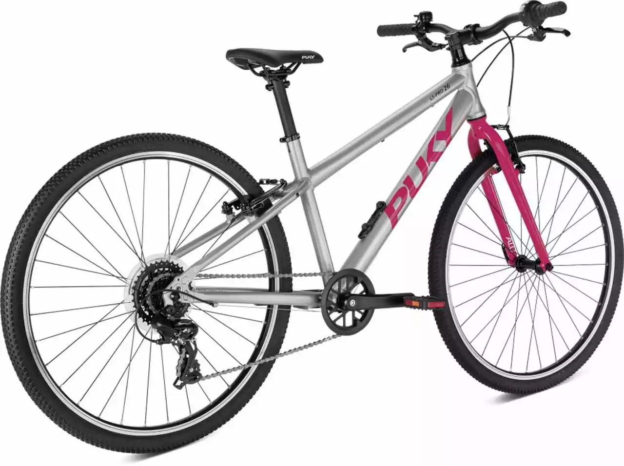 Puky LS-PRO 26-8 Silver/berry Kinderrad – Bild 3