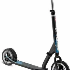 Puky SpeedUs TWO Schwarz / Blau Scooter, Klappbar, Luftbereift