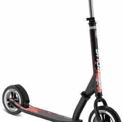 Puky SpeedUs TWO Schwarz / Rot Scooter, Klappbar, Luftbereift