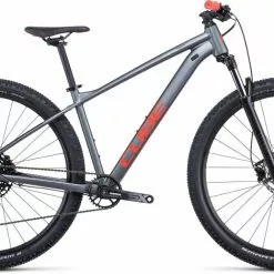 Cube Analog Flashgrey N Red Hardtail Mountainbike