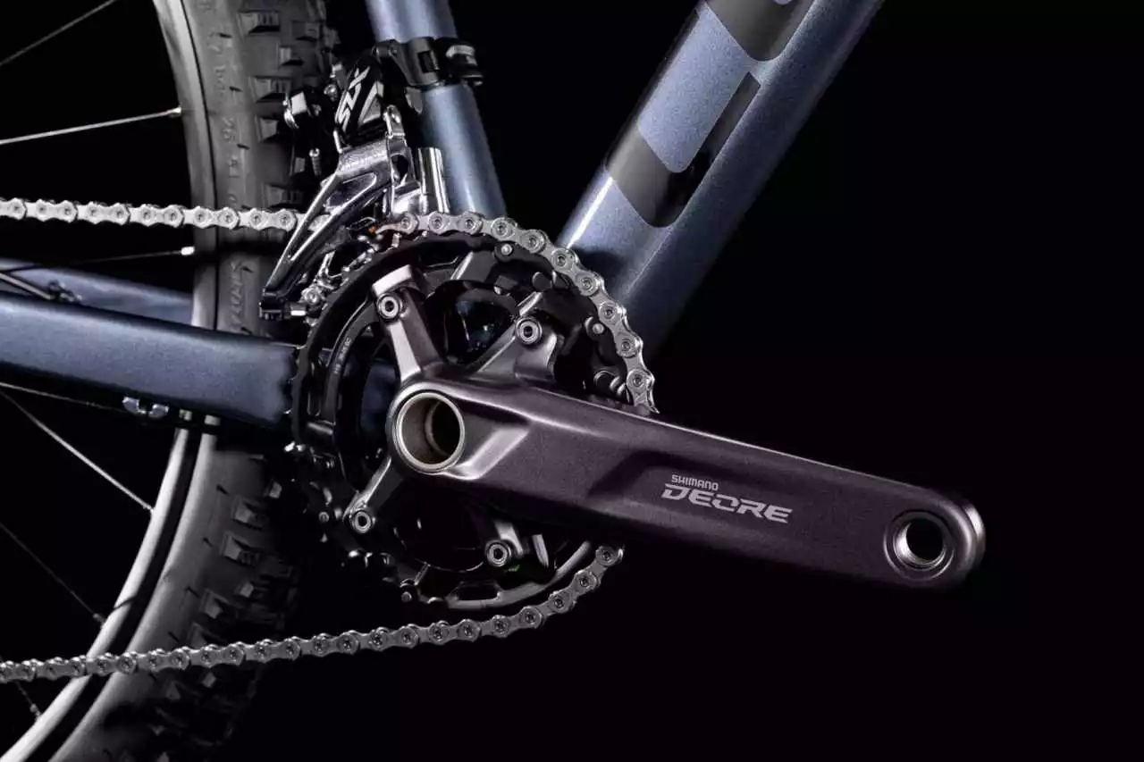 Cube Attention Indigoblack N Black Hardtail Mountainbike – Bild 4