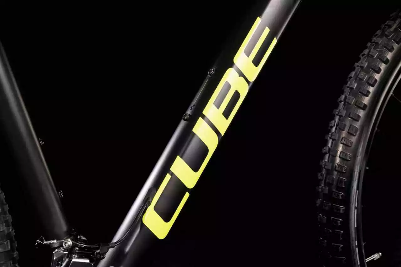 Cube Race ONE Black N Flashyellow Hardtail Mountainbike – Bild 3