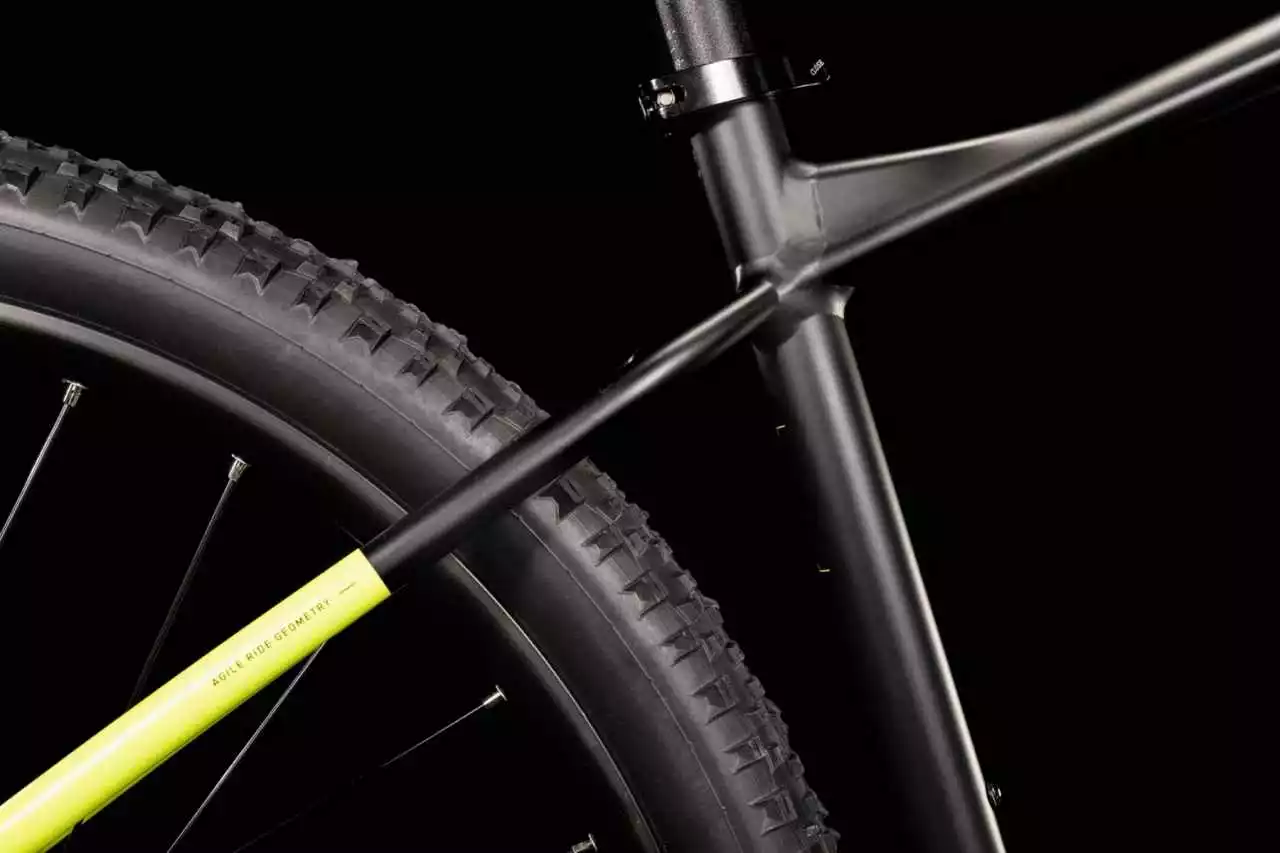 Cube Race ONE Black N Flashyellow Hardtail Mountainbike – Bild 4