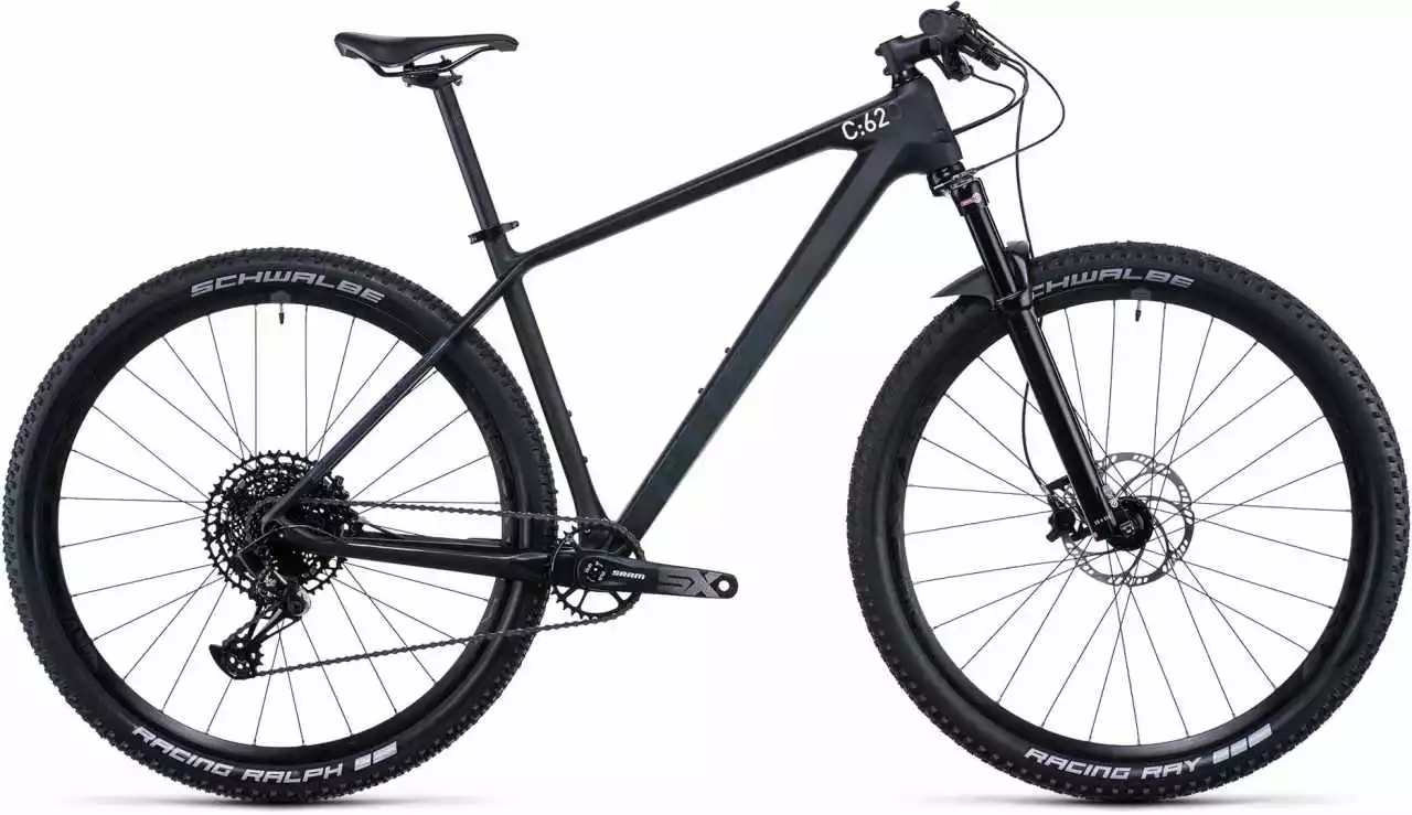 Cube Reaction C:62 ONE Carbon N Grey Hardtail Mountainbike