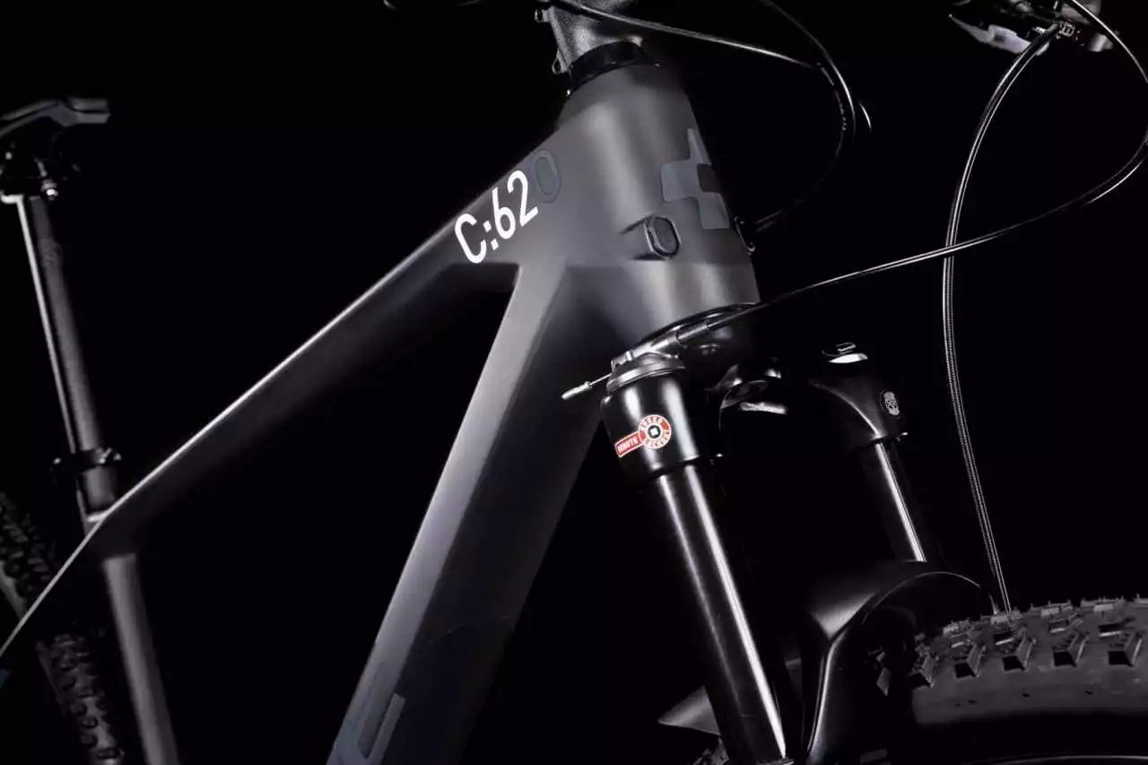 Cube Reaction C:62 ONE Carbon N Grey Hardtail Mountainbike – Bild 5