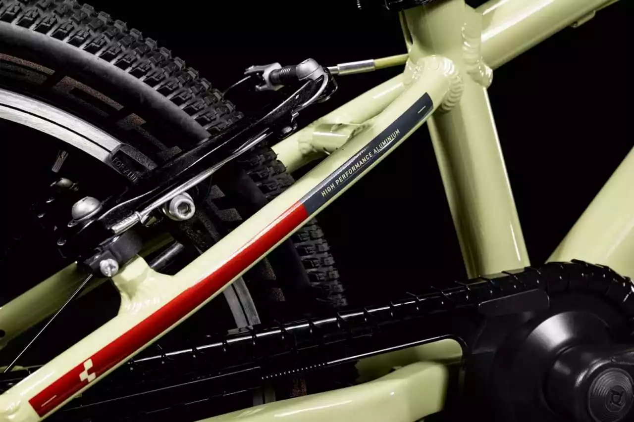 Cube Cubie 160 Green N Red Kinderrad 16 Zoll – Bild 3