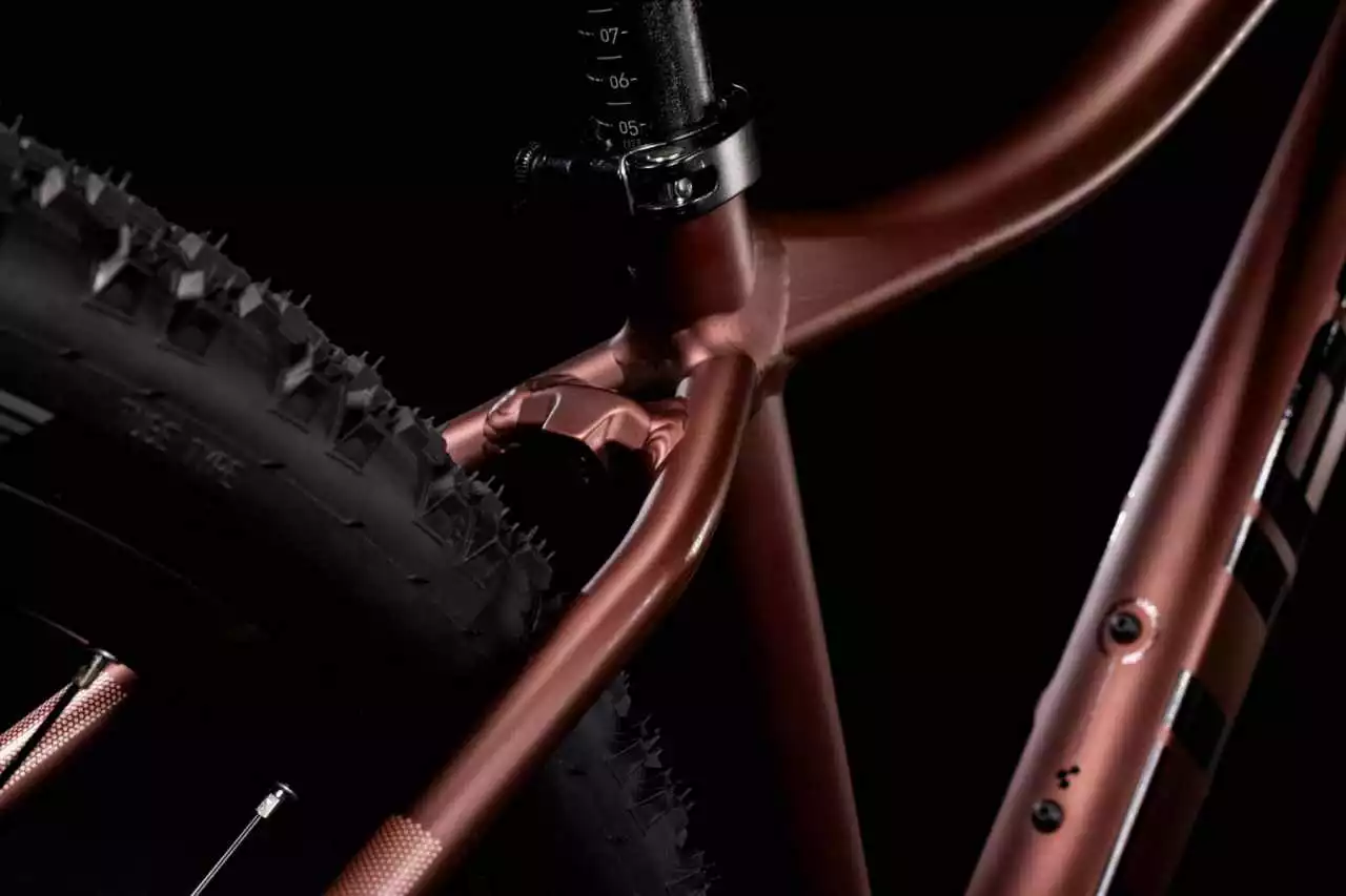 Cube Access WS Pro Rubymetal N Pink Hardtail Mountainbike Damen Lackschaden – Bild 5