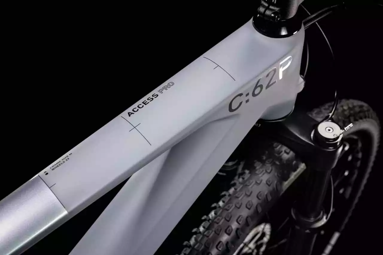 Cube Access WS C:62 Pro Grey N Galactic Hardtail Mountainbike Damen – Bild 2