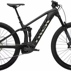 Trek Rail 9.5 Matte Carbon Smoke / Trek Black E-Bike Fully Mountainbike