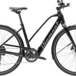 Diamant 365 Deluxe (Midstep) Tiefschwarz E-Bike Trekkingrad Damen