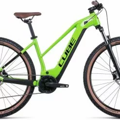 Cube Reaction Hybrid Performance 500 Shinyapple N Black E-Bike Hardtail Mountainbike Damen