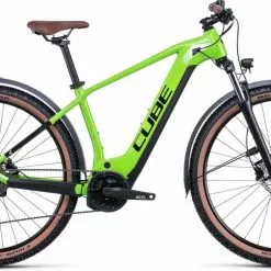 Cube Reaction Hybrid Performance 625 Allroad Shinyapple N Black E-Bike Hardtail Mountainbike