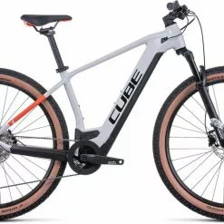 Cube Reaction Hybrid Pro 500 Grey N Red E-Bike Hardtail Mountainbike