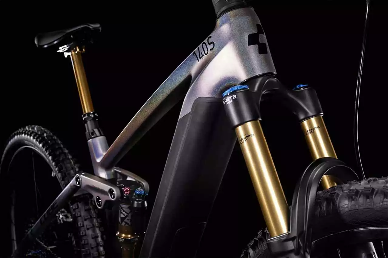 Cube Stereo Hybrid 140 HPC SLT 750 29 Prizmsilver N Carbon E-Bike Fully Mountainbike – Bild 4