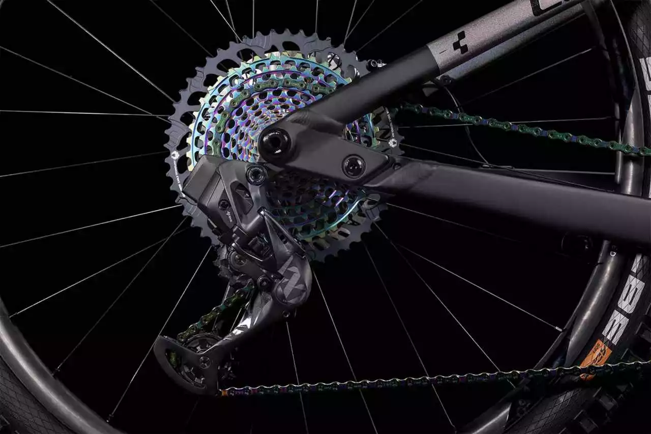 Cube Stereo Hybrid 140 HPC SLT 750 29 Prizmsilver N Carbon E-Bike Fully Mountainbike – Bild 7