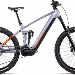 Cube Stereo Hybrid 160 HPC SL 750 27.5 Polarsilver N Orange E-Bike Fully Mountainbike