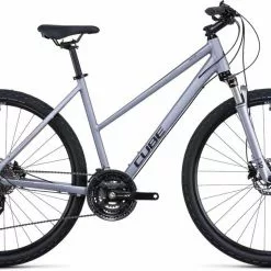 Cube Nature EXC Polarsilver N Black Crossrad Damen
