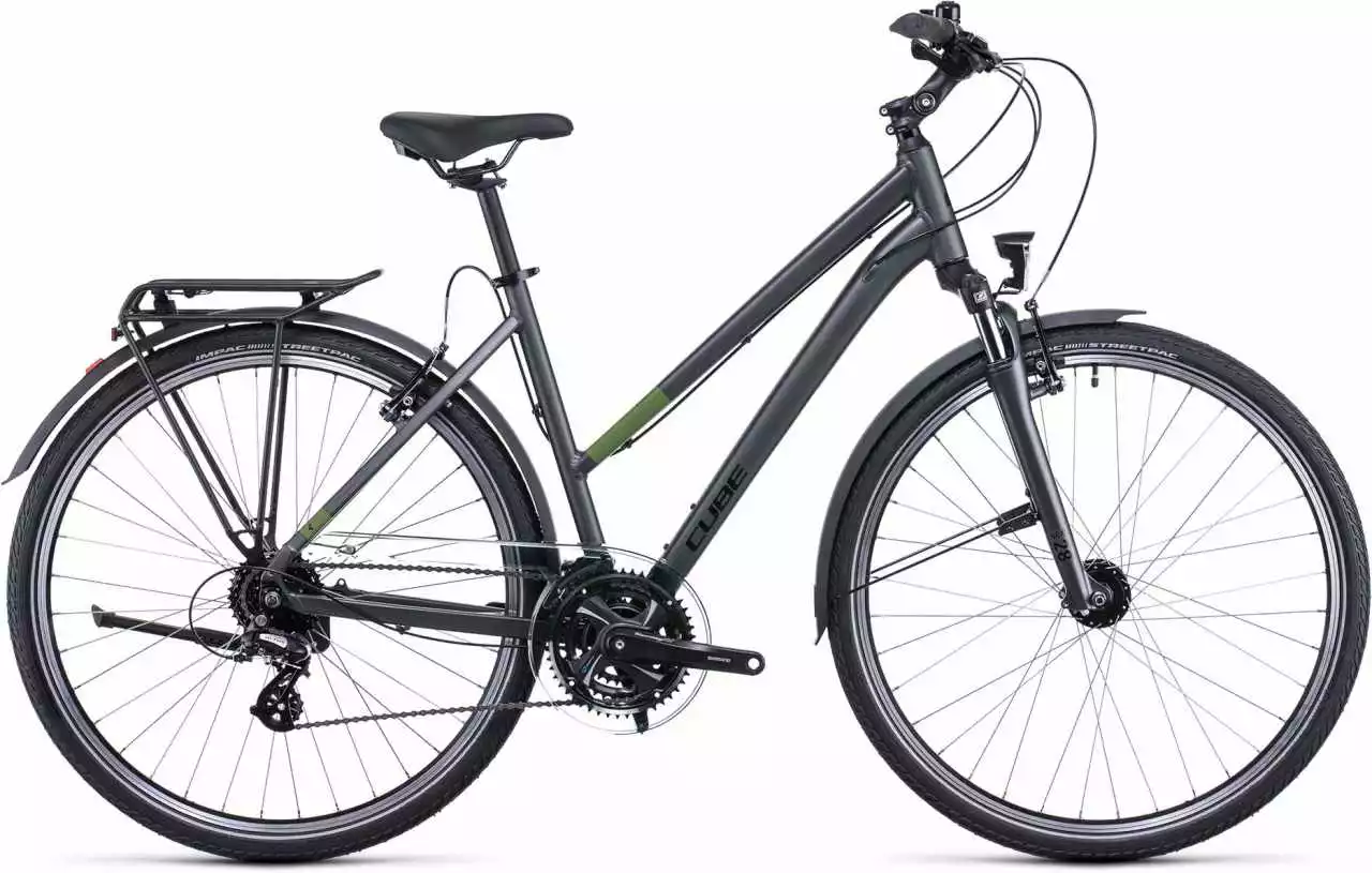 Cube Touring Iridium N Green Trekkingrad Damen