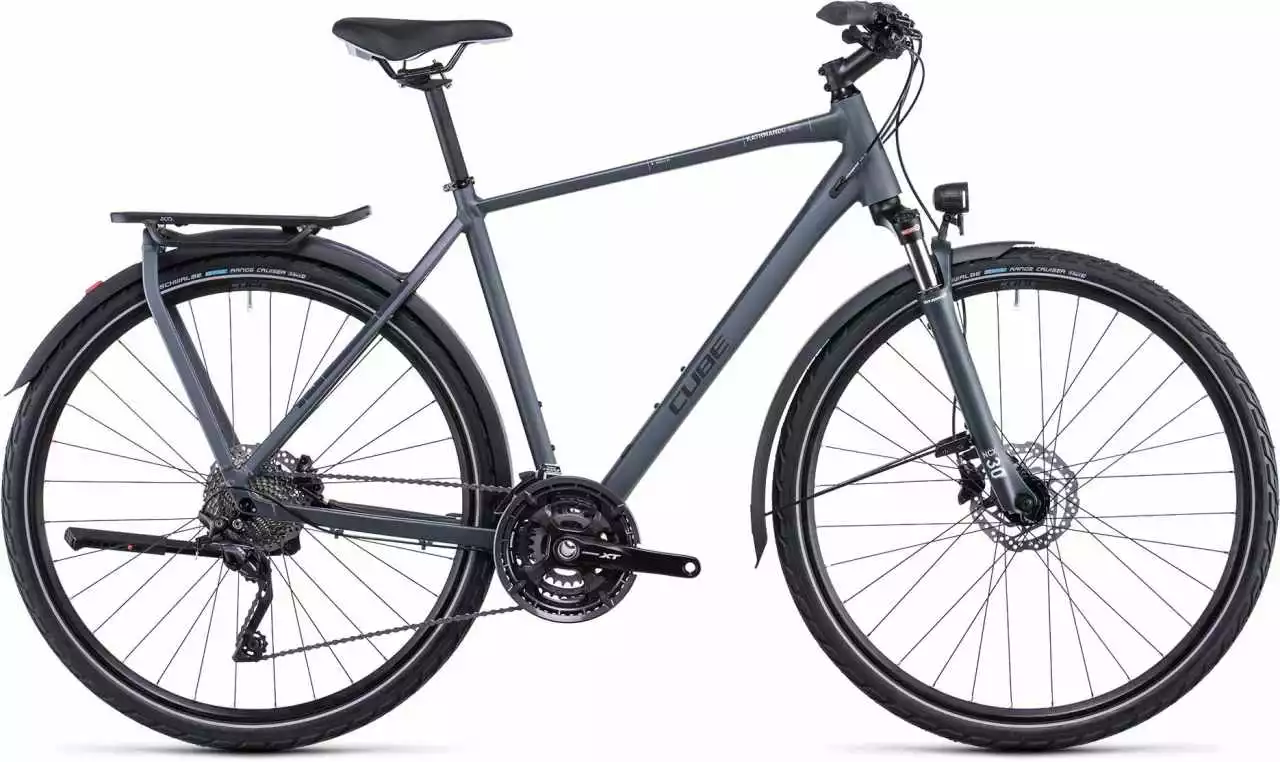 Cube Kathmandu EXC Darkgrey N Grey Trekkingrad Herren