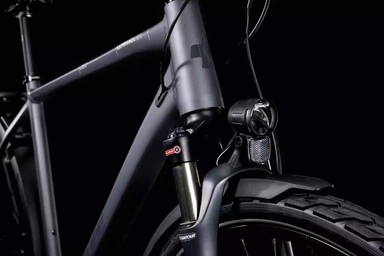 Cube Kathmandu EXC Darkgrey N Grey Trekkingrad Herren – Bild 5