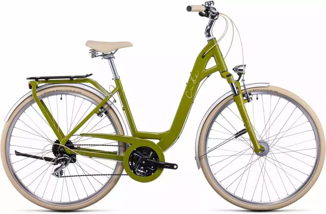 Cube Ella Ride Avocado N Cream Trekkingrad Tiefeinsteiger