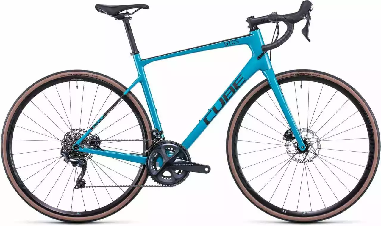 Cube Attain GTC SL Tealmetal N Carbon Carbon Rennrad Herren