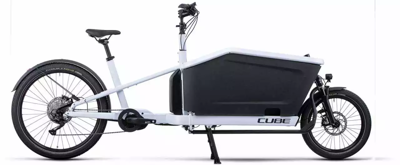 Cube Cargo Sport Hybrid 500 Flashwhite N Black E-Bike Lastenfahrrad