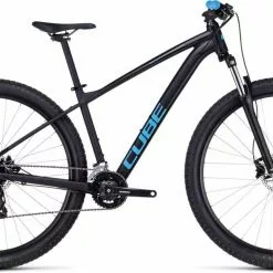 Cube Aim Black N Blue Hardtail Mountainbike
