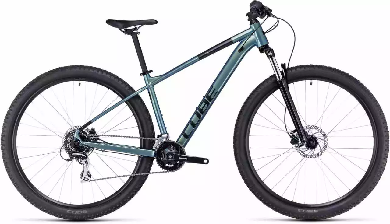 Cube Aim Pro Shiftverde N Black Hardtail Mountainbike