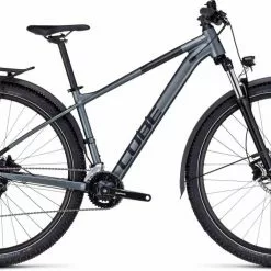 Cube Aim Race Allroad Flashgrey N Black Hardtail Mountainbike