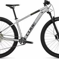 Cube Attention SLX Silvergrey N Lime Hardtail Mountainbike