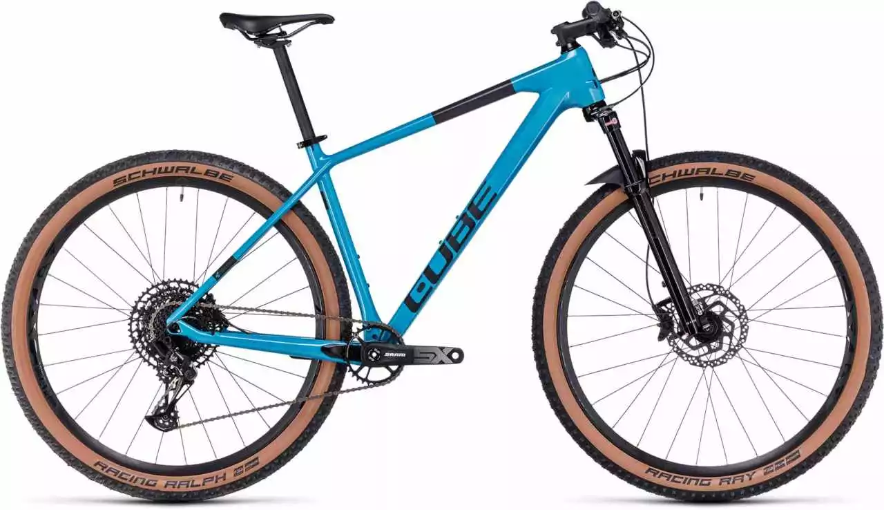 Cube Reaction C:62 ONE Aquamarine N Black Hardtail Mountainbike