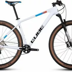 Cube Reaction C:62 Pro White N Blue N Red Hardtail Mountainbike