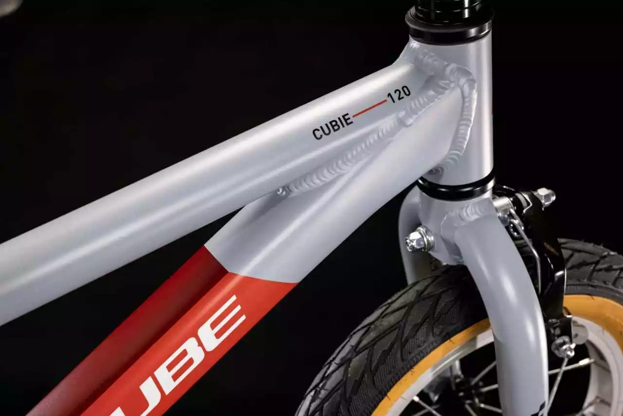 Cube Cubie 120 RT Grey N Red Kinderrad 12 Zoll – Bild 2