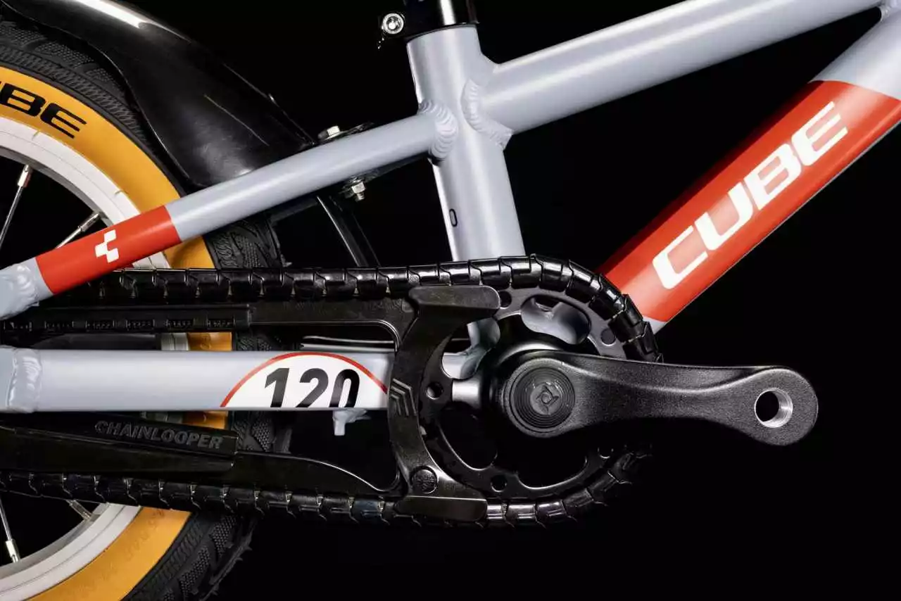 Cube Cubie 120 RT Grey N Red Kinderrad 12 Zoll – Bild 4