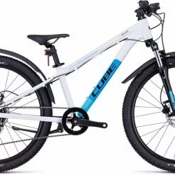 Cube Acid 240 Disc Allroad White N Blue Kinderrad 24 Zoll