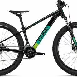 Cube Acid 260 Disc Black N Green Hardtail Mountainbike