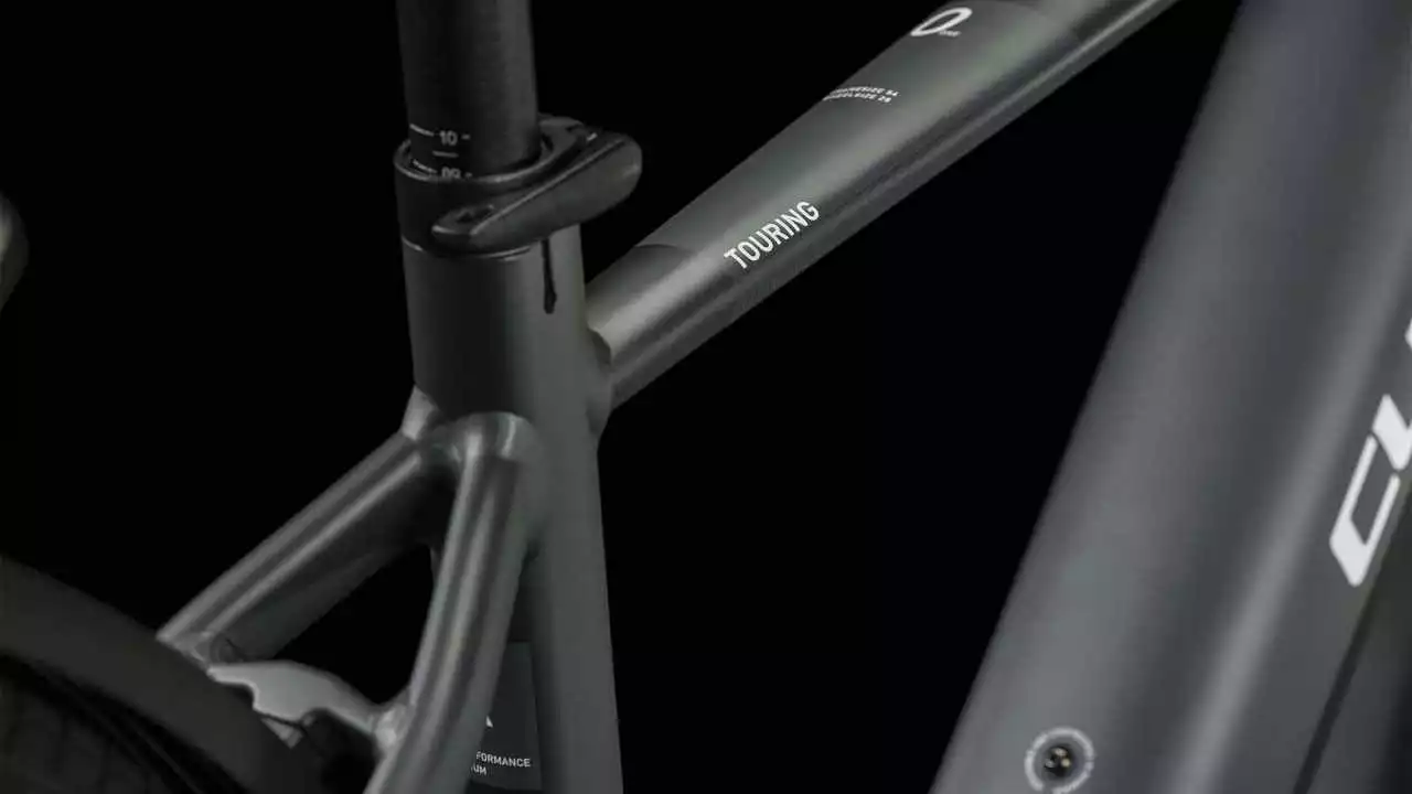 Cube Touring Hybrid ONE 625 Grey N White E-Bike Trekkingrad Herren – Bild 2