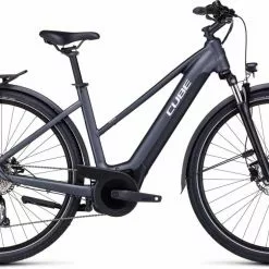 Cube Touring Hybrid ONE 625 Grey N White E-Bike Trekkingrad Damen