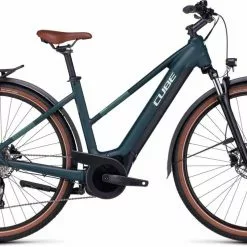 Cube Touring Hybrid ONE 500 Darkgreen N Green E-Bike Trekkingrad Damen