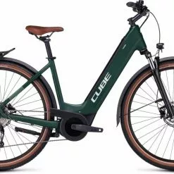 Cube Touring Hybrid ONE 625 Darkgreen N Green E-Bike Trekkingrad Tiefeinsteiger