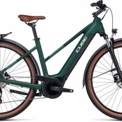 Cube Touring Hybrid ONE 625 Darkgreen N Green E-Bike Trekkingrad Damen