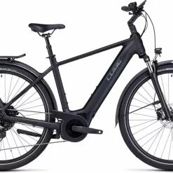 Cube Touring Hybrid Pro 625 Black N Metal E-Bike Trekkingrad Herren