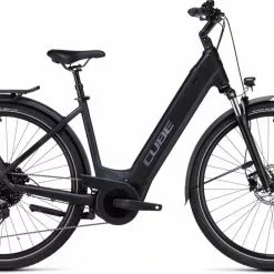 Cube Touring Hybrid Pro 625 Black N Metal E-Bike Trekkingrad Tiefeinsteiger