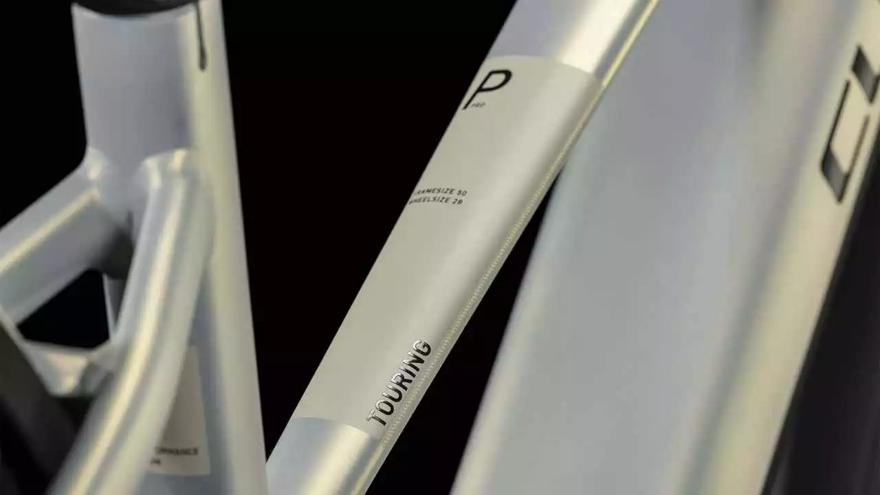 Cube Touring Hybrid Pro 625 Pearlysilver N Black E-Bike Trekkingrad Damen – Bild 2