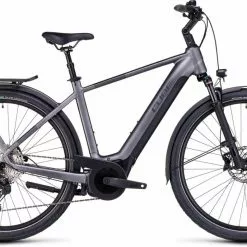 Cube Touring Hybrid EXC 625 Grey N Metal E-Bike Trekkingrad Herren