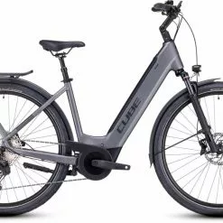 Cube Touring Hybrid EXC 625 Grey N Metal E-Bike Trekkingrad Tiefeinsteiger